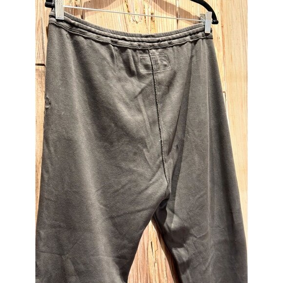 ROQUE ITALY WOMEN'S ITALIAN DESIGNED MADE SWEATPANT / 4 / BLACK W/ BLACK STRIPE - Picture 4 of 6